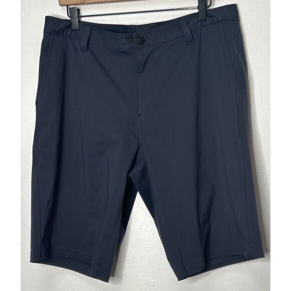 Rhone Other - Rhone Mens 34 Commuter Shorts 9” Inseam Chino Gray Polyesther Golf Bermuda Prep